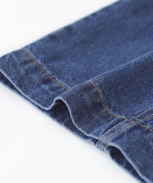 n'OrLABEL（ノアールレーベル）の「『フロントジップデニムジャンスカ』（ジャンパースカート・レディース・ブルー/ネイビー・2/1）」の3枚目の写真