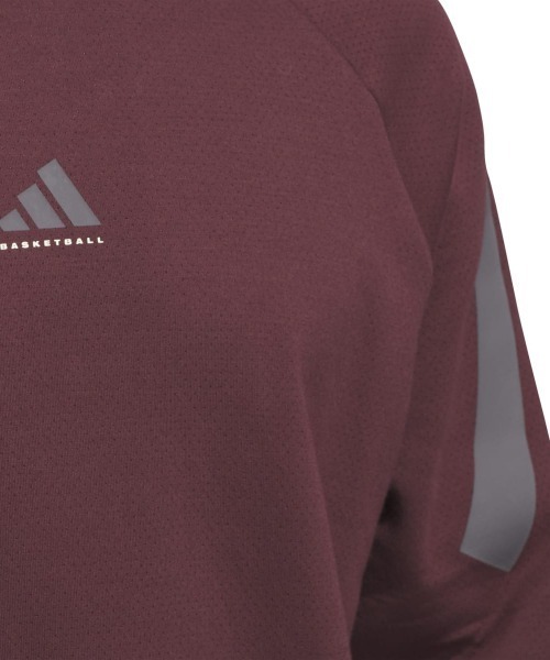 adidas（アディダス）の「adidas BASKETBALL SPACER HOODY（アディダス バスケットボール スペーサーパーカー（ジェンダーニュートラル））（パーカー・メンズ・ベージュ系/レッド系・MEDIUM/LARGE/X-LARGE）」の16枚目の写真
