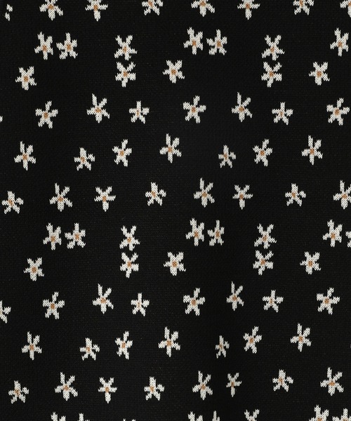 LOWRYS FARM(ローリーズファーム)の「フラワーニットタンク 325503(タンクトップ・キッズ・オレンジ/ブラック・110cm/130cm/150cm)」の8枚目の写真