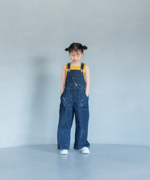 LOWRYS FARM(ローリーズファーム)の「フラワーニットタンク 325503(タンクトップ・キッズ・オレンジ/ブラック・110cm/130cm/150cm)」の12枚目の写真