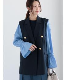 ファブリックアソートテーラードジレ《2025spring catalog item》