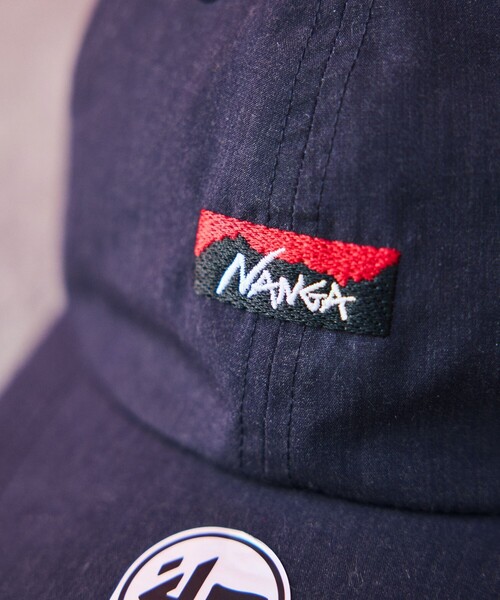 NANGA（ナンガ）の「NANGA/ナンガ '47 HINOC CAP フォーティーセブン ヒノック キャップ（キャップ・メンズ・チャコールグレー/ベージュ/ネイビー・ONE SIZE）」の8枚目の写真