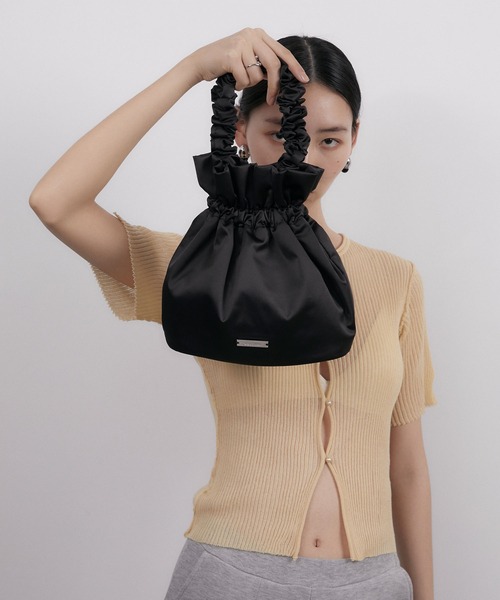 よしふみ ZARA ボンサック ショルダー 巾着 バックパック レザー よしふみ ZARA ボンサック ショルダー 巾着 バックパック レザー