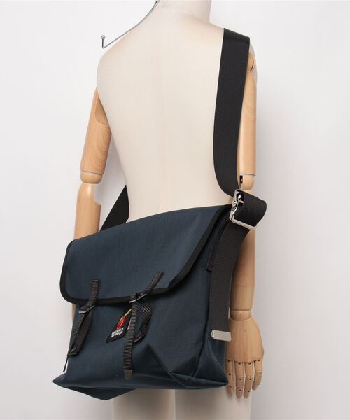 De Martin ネイビー メッセンジャーバッグ　ディマティーニ DE MARTINI* 3601 messenger bag (canvas pink/black) - BLUE