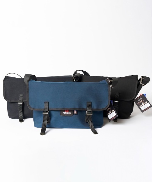 De martini 3602ネイビー キャンバス　メッセンジャーバッグ DE MARTINI* 3602 messenger bag (canvas olive) - BLUE LUG