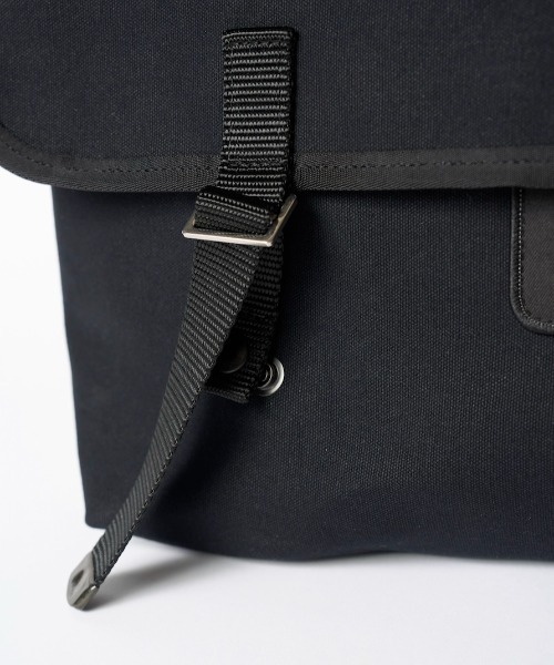 De Martini 3602 ディ マティーニ ブラック メッセンジャーバッグ DE MARTINI* 3602 messenger bag (canvas black) - BLUE LUG