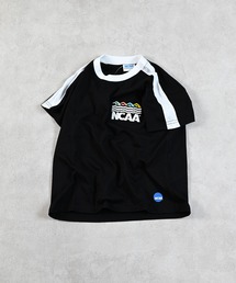 NCAA（エヌシーエーエー）の「【NCAA】別注ライン刺繍Tee/KIDS(80～120cm)（Tシャツ/カットソー）」