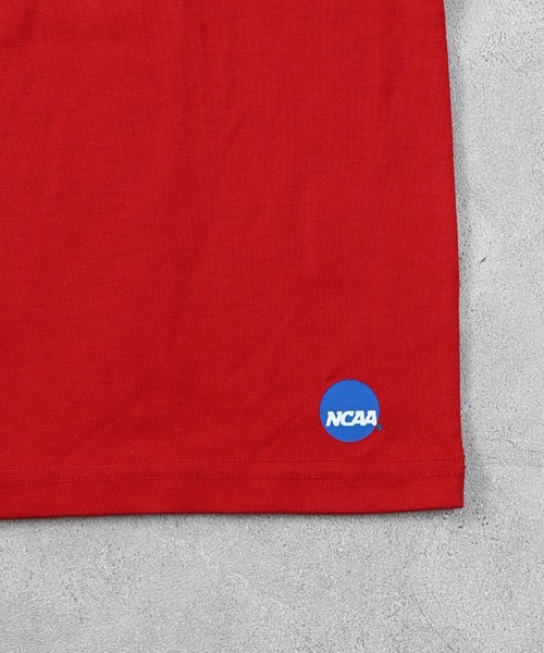 NCAA（エヌシーエーエー）の「【NCAA】別注ライン刺繍Tee/KIDS(80～120cm)（Tシャツ/カットソー・キッズ・ブルー/ブラック/レッド・110/100/90/80/120）」の9枚目の写真