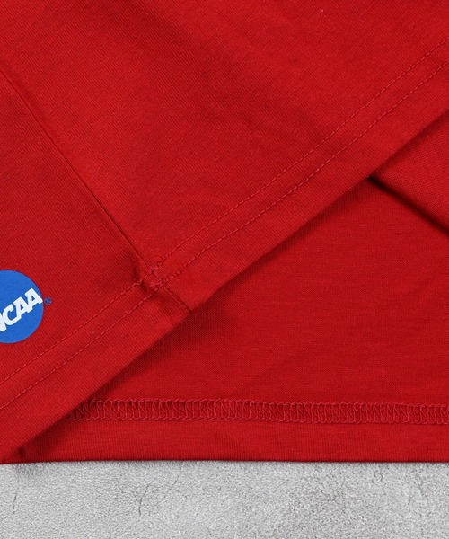 NCAA（エヌシーエーエー）の「【NCAA】別注ライン刺繍Tee/KIDS(80～120cm)（Tシャツ/カットソー・キッズ・ブルー/ブラック/レッド・110/100/90/80/120）」の8枚目の写真