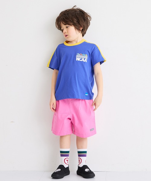 NCAA（エヌシーエーエー）の「【NCAA】別注ライン刺繍Tee/KIDS(80～120cm)（Tシャツ/カットソー・キッズ・ブルー/ブラック/レッド・110/100/90/80/120）」の14枚目の写真