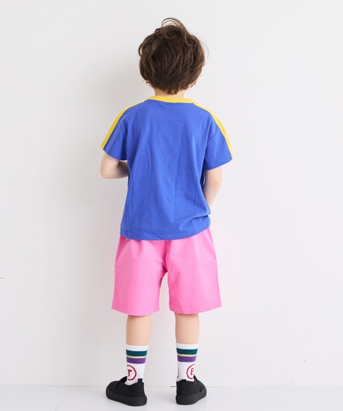 NCAA（エヌシーエーエー）の「【NCAA】別注ライン刺繍Tee/KIDS(80～120cm)（Tシャツ/カットソー・キッズ・ブルー/ブラック/レッド・110/100/90/80/120）」の13枚目の写真