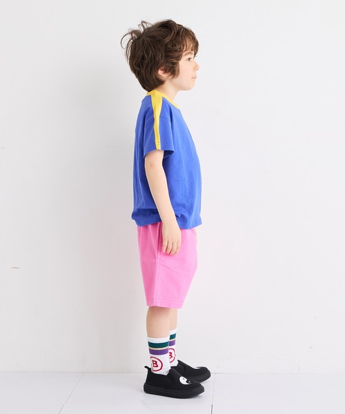 NCAA（エヌシーエーエー）の「【NCAA】別注ライン刺繍Tee/KIDS(80～120cm)（Tシャツ/カットソー・キッズ・ブルー/ブラック/レッド・110/100/90/80/120）」の11枚目の写真