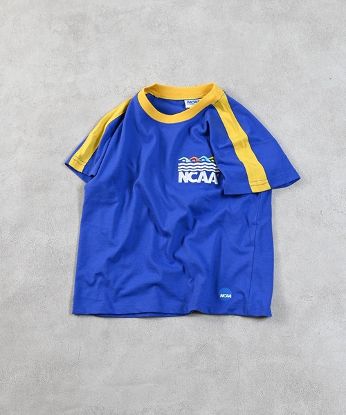 NCAA（エヌシーエーエー）の「【NCAA】別注ライン刺繍Tee/KIDS(80～120cm)（Tシャツ/カットソー・キッズ・ブルー/ブラック/レッド・110/100/90/80/120）」の15枚目の写真