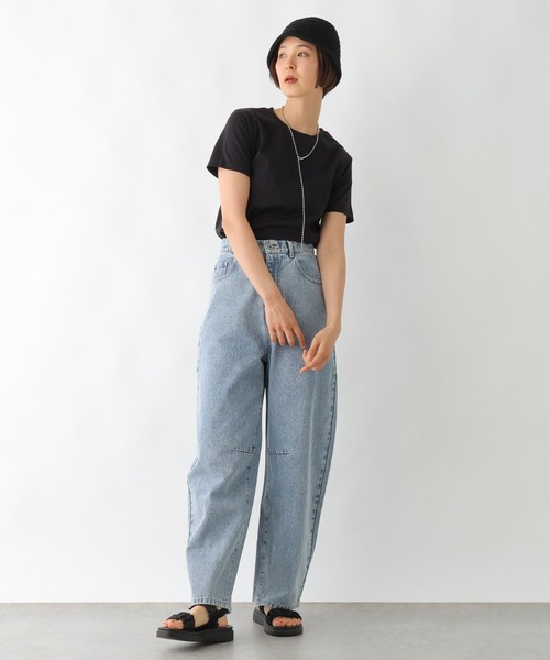 LEPSIM（レプシィム）の「バケットビーニー　321509（ニットキャップ/ビーニー・レディース・アイボリー/ブラック・ONE SIZE）」の15枚目の写真