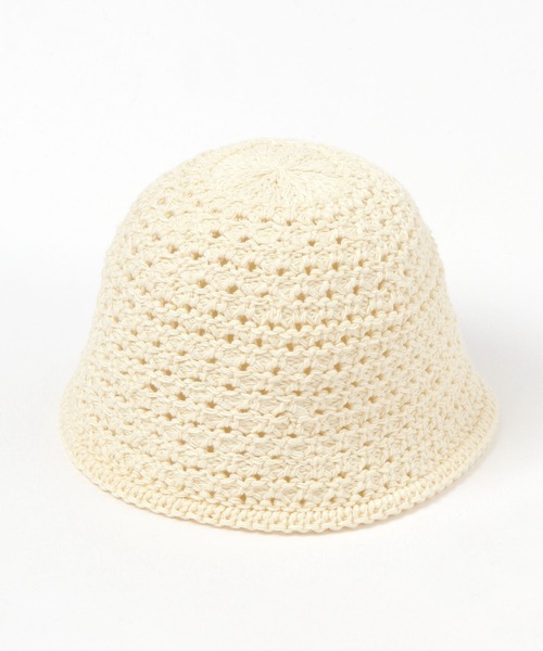 LEPSIM（レプシィム）の「バケットビーニー　321509（ニットキャップ/ビーニー・レディース・アイボリー/ブラック・ONE SIZE）」の13枚目の写真