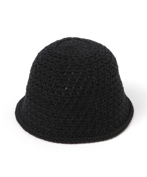 LEPSIM（レプシィム）の「バケットビーニー　321509（ニットキャップ/ビーニー・レディース・アイボリー/ブラック・ONE SIZE）」の12枚目の写真