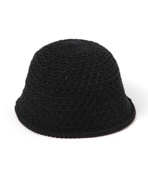 LEPSIM（レプシィム）の「バケットビーニー　321509（ニットキャップ/ビーニー・レディース・アイボリー/ブラック・ONE SIZE）」の10枚目の写真