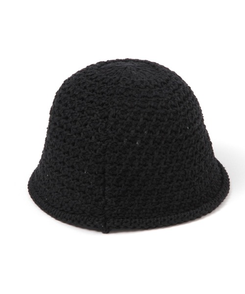 LEPSIM（レプシィム）の「バケットビーニー　321509（ニットキャップ/ビーニー・レディース・アイボリー/ブラック・ONE SIZE）」の9枚目の写真