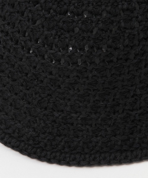 LEPSIM（レプシィム）の「バケットビーニー　321509（ニットキャップ/ビーニー・レディース・アイボリー/ブラック・ONE SIZE）」の6枚目の写真