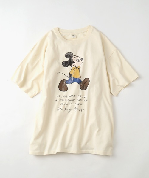 Disney（ディズニー）の「【Disney/ディズニー】アートワークデザイン ヴィンテージ風 半袖 Tシャツ（Tシャツ/カットソー・メンズ・ブラック系3/ホワイト系1/ホワイト系/ブラック系6/ブラック系5/ホワイト系2/ブラック系1/ホワイト系6/ホワイト系4/ブラック系4/ブラック系2/ホワイト系5/ホワイト系3/ブラック系7/ブラック系/ホワイト系7・XL/L/M）」の21枚目の写真