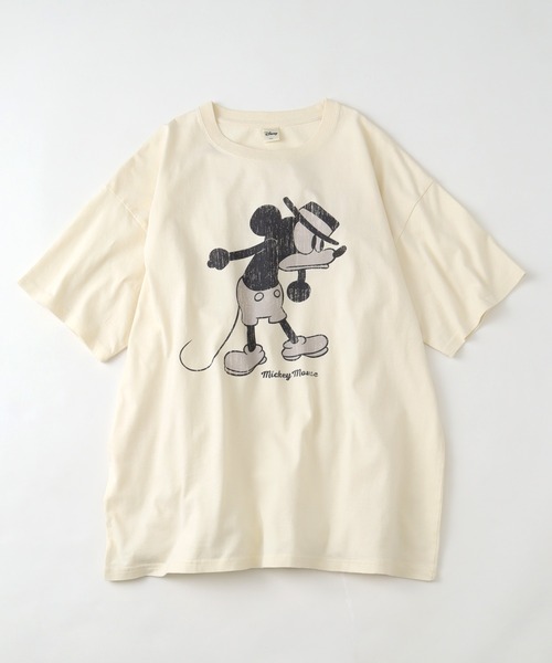 Disney（ディズニー）の「【Disney/ディズニー】アートワークデザイン ヴィンテージ風 半袖 Tシャツ（Tシャツ/カットソー・メンズ・ブラック系3/ホワイト系1/ホワイト系/ブラック系6/ブラック系5/ホワイト系2/ブラック系1/ホワイト系6/ホワイト系4/ブラック系4/ブラック系2/ホワイト系5/ホワイト系3/ブラック系7/ブラック系/ホワイト系7・XL/L/M）」の20枚目の写真