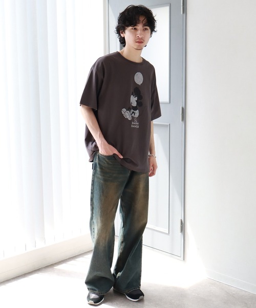 ヴィンテージ　ディズニー　セットアップ　タグ付き XZ132 Tシャツ タワー・オブ・テラー ディズニーパーク