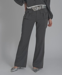 Calon mie（カロンミー）の「FRONT POCKET LONG PANTS / フロントポケットロングパンツ（その他パンツ）」