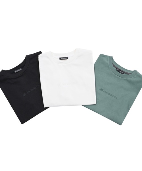 NEW BALANCE(ニューバランス)の「MET24 French Sleeve Tee(Tシャツ/カットソー・レディース・オフホワイト/セージグリーン/ブラック・LARGE/MEDIUM/SMALL)」の13枚目の写真