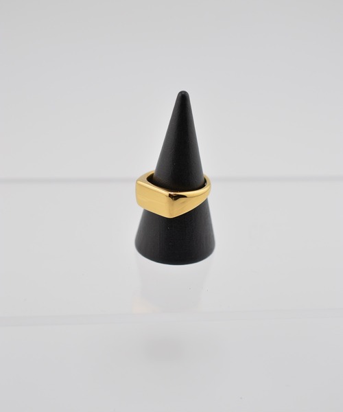 BROTHERHOOD(ブラザーフッド)の「【earyear】Cubic Luxe design peti Volume Ring(リング・レディース・ゴールド/シルバー・MEDIUM/SMALL/LARGE)」の7枚目の写真