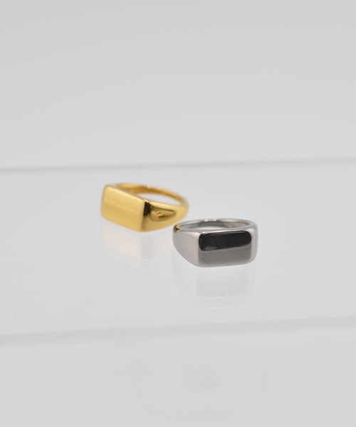 BROTHERHOOD(ブラザーフッド)の「【earyear】Cubic Luxe design peti Volume Ring(リング・レディース・ゴールド/シルバー・MEDIUM/SMALL/LARGE)」の4枚目の写真