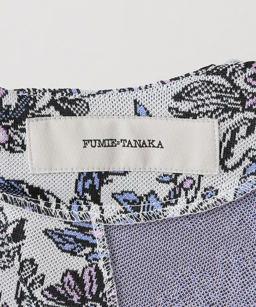 FUMIE TANAKA（フミエタナカ）の「【FUMIE TANAKA(フミエタナカ)】flower JQ OP：ワンピース（ワンピース・レディース・ホワイト・2）」の10枚目の写真