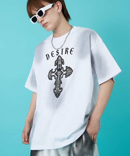 improves(インプローブス)の「天竺 クロス 半袖Tシャツ(Tシャツ/カットソー・メンズ・ホワイト/ブラック/カーキ・MEDIUM/LARGE)」の2枚目の写真
