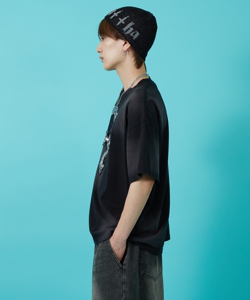 improves(インプローブス)の「天竺 クロス 半袖Tシャツ(Tシャツ/カットソー・メンズ・ホワイト/ブラック/カーキ・MEDIUM/LARGE)」の10枚目の写真