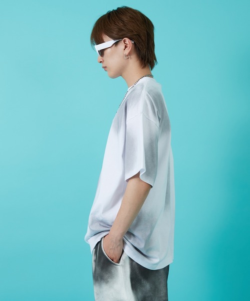 improves(インプローブス)の「天竺 クロス 半袖Tシャツ(Tシャツ/カットソー・メンズ・ホワイト/ブラック/カーキ・MEDIUM/LARGE)」の5枚目の写真