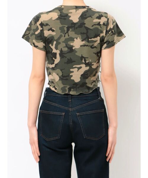 EVRIS（エヴリス）の「カモフラリボンショートTシャツ（Tシャツ/カットソー・レディース・ベージュ/カーキ・FREE）」の21枚目の写真