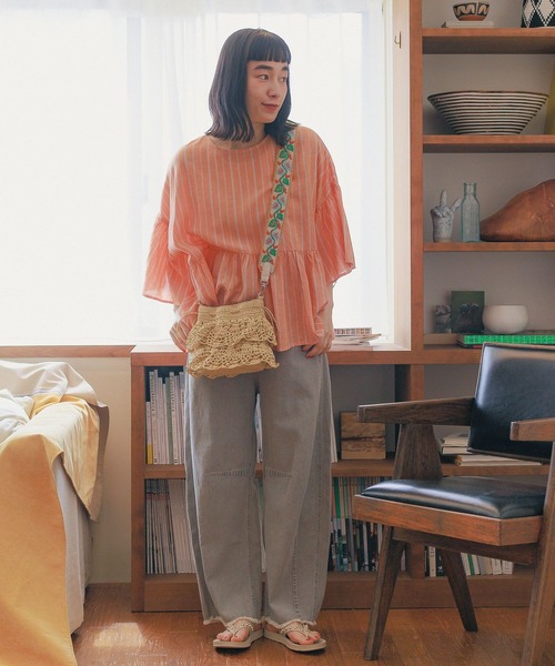 niko and...（ニコアンド）の「オリジナルアソートトングサンダル（サンダル・レディース・キャメル/グレー/ブラック/アイボリー・SMALL/MEDIUM/LARGE）」の18枚目の写真