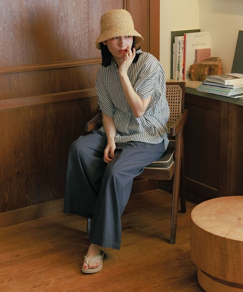 niko and...（ニコアンド）の「オリジナルアソートトングサンダル（サンダル・レディース・キャメル/グレー/ブラック/アイボリー・SMALL/MEDIUM/LARGE）」の21枚目の写真