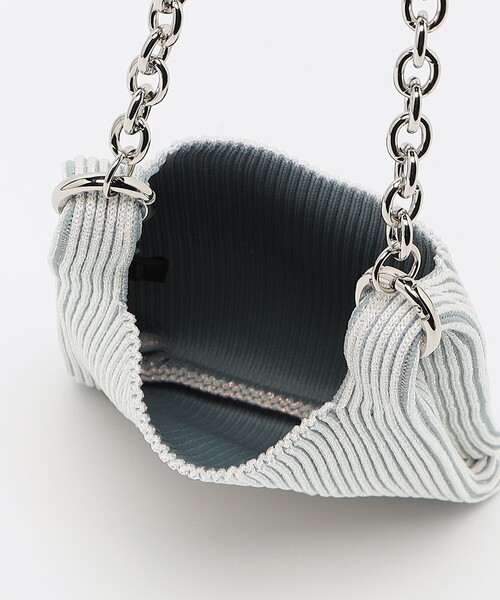 LASTFRAME(ラストフレーム)の「<LASTFRAME>MTL KYOTO MRKT バッグ(ショルダーバッグ・レディース・ブラック/ライトグレー・FREE)」の8枚目の写真