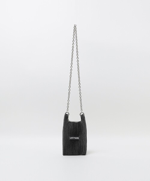 LASTFRAME(ラストフレーム)の「<LASTFRAME>MTL KYOTO MRKT バッグ(ショルダーバッグ・レディース・ブラック/ライトグレー・FREE)」の11枚目の写真