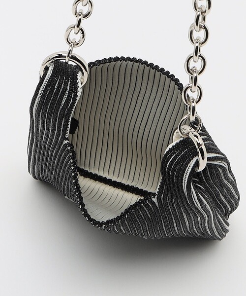 LASTFRAME(ラストフレーム)の「<LASTFRAME>MTL KYOTO MRKT バッグ(ショルダーバッグ・レディース・ブラック/ライトグレー・FREE)」の13枚目の写真