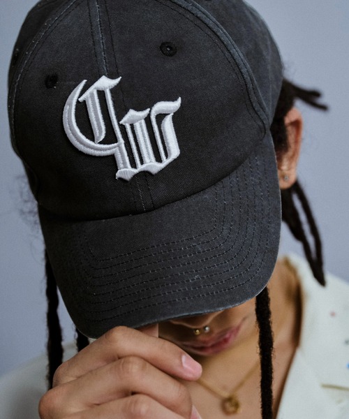 faded logo baseball cap / フェード加工CWロゴベースボール