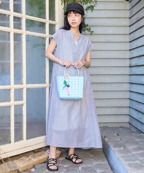 フリークスストア フリーダ インドシフリワンピース 赤 新品タグ付き Freada（フリーダ）の「Freada/フリーダ インドシフリワンピース