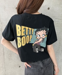 BETTY BOOPプリントショート丈Tシャツ