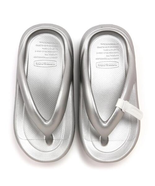 TAW&TOE(トーアンドトー)の「TAW&TOE/トーアンドトー/Zerovity Plumpy(サンダル・レディース・ピンク/シルバー・S/XXS/M/XS)」の3枚目の写真