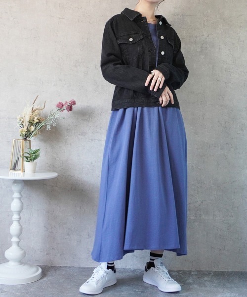 SELECT LEVERY(セレクトリベリー)の「襟付きデニムジャケット(デニムジャケット・レディース・ブラック系その他/ワンウォッシュ/ネイビー・MEDIUM/LARGE/X-LARGE/SMALL)」の14枚目の写真