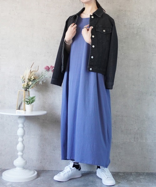 SELECT LEVERY(セレクトリベリー)の「襟付きデニムジャケット(デニムジャケット・レディース・ブラック系その他/ワンウォッシュ/ネイビー・MEDIUM/LARGE/X-LARGE/SMALL)」の4枚目の写真