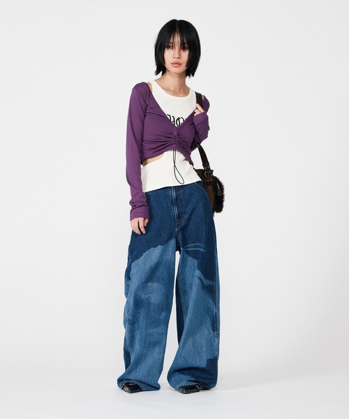 RIVET DESIGN LOOSE PANTS – BEEDEN