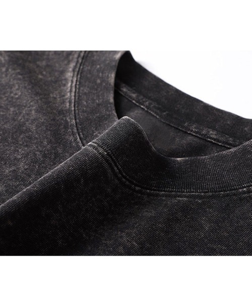 Ressaca(レサーカ)の「オーバーサイズピグメント加工Tシャツ(Tシャツ/カットソー・メンズ・ブラック/アイボリー/カーキ/ブルー/グレー/パープル/ブラウン/グリーン/ピンク・L/XL/M)」の11枚目の写真