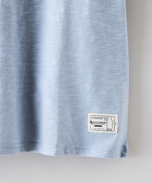 Blue Standard (ブルースタンダード)の「【Blue Standard/ブルースタンダード】スラブコットン アニマルプリント Tパーカー(Tシャツ/カットソー・メンズ・その他/その他2/その他1・X-LARGE/LARGE/MEDIUM)」の6枚目の写真