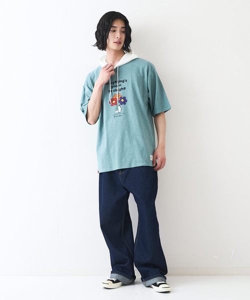 Blue Standard (ブルースタンダード)の「【Blue Standard/ブルースタンダード】スラブコットン アニマルプリント Tパーカー(Tシャツ/カットソー・メンズ・その他/その他2/その他1・X-LARGE/LARGE/MEDIUM)」の22枚目の写真